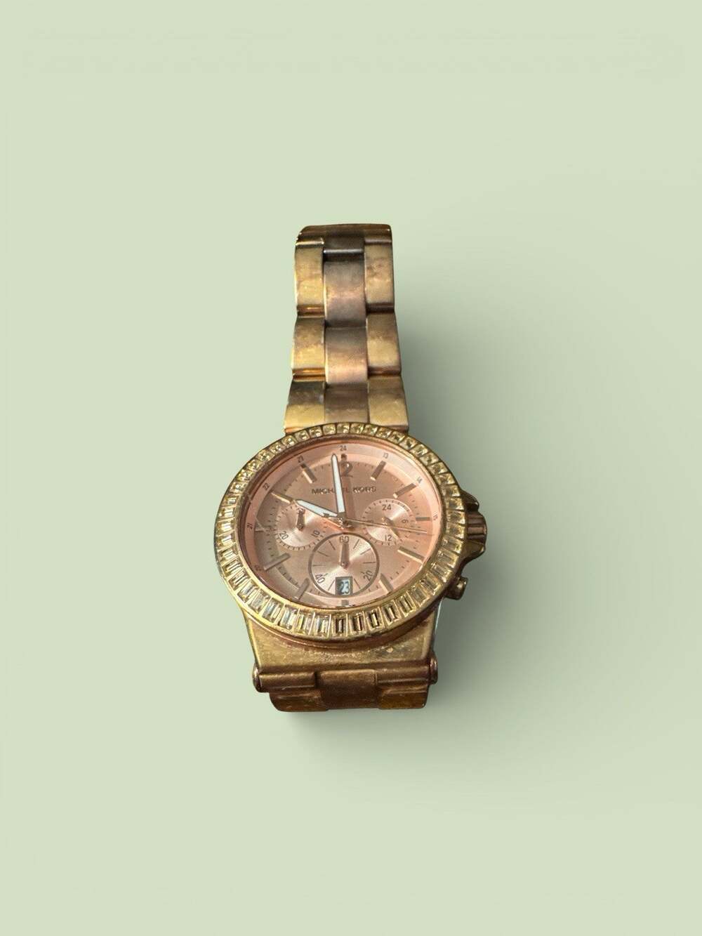 Michael Kors Dylan Rose-Tone MK5412 Wrist Watch for Women